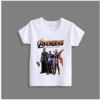 Áo thun bé trai biệt đội siêu anh hùng avenger marvel