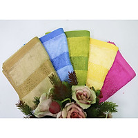 Combo 3 Khăn Tắm Sợi Tre Nam Phong Kích Thước 34*80cm - Màu Ngẫu Nhiên