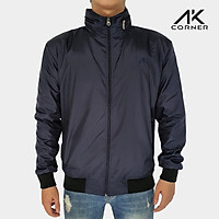 Áo khoác nam cao cấp AK Corner có nón, vải Xi Nhật dày dặn, có lớp cách nhiệt bên trong hút ẩm, chống gió bụi, chống tia UV tốt