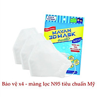 Khẩu Trang Mayan 3D Mask Pm2.5 Medi Freesize Màng Lọc N95