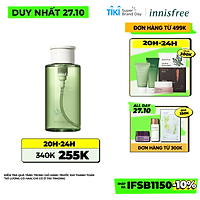 Nước tẩy trang từ trà xanh đảo Jeju Innisfree Green Tea Cleansing Water 300ml - NEW