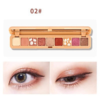 Bảng phấn mắt 9 màu dễ thương có tông màu nhũ hiệu Guicami Whatever