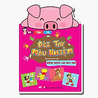 Sách Tô Màu Cho Bé 3 Tuổi - Đôi Tay Màu Nhiệm -Bé Tập Tô Những Người Bạn Hoạt Hình