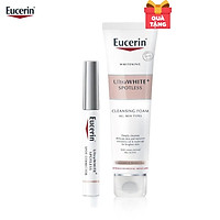 Eucerin Tinh Chất Giảm, Ngừa Thâm Nám 5ml Tặng Sửa Rửa Mặt Ultrawhite+ Spotless Cleansing Foam 150g