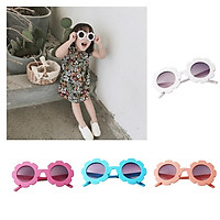 4x Toddler Kids Cute Vintage Flower Eyewear Sunglasses UV400 for