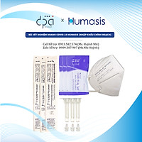Mua 3 KIT TEST HUMASIS tặng 1 khẩu trang DOUBLE SAFE N95