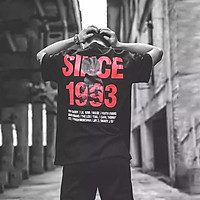 Áo thun oversize nam nữ in decal lụa SINCE 1993 Unisex chất liệu vải tốt cotton M L XL màu đen Trumunisex