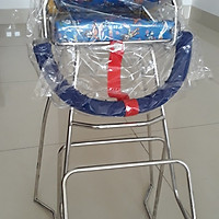 Ghế ngồi xe tay ga cho bé ( có vòng inox bảo vệ )