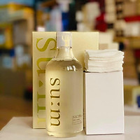Nước tẩy trang đa năng 3 trong 1 Su:m37 Skin Saver Essential Pure Cleansing Water fullsize 400ml tặng bông tẩy trang