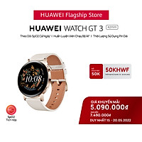 Đồng Hồ Thông Minh HUAWEI WATCH GT 3 42mm |Theo Dõi Spo2 Cả Ngày | Huấn Luyện Viên Chạy Bộ AI | Thời Lượng Sử Dụng Pin Dài | Hàng Chính Hãng