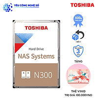Ổ Cứng Nas Toshiba N300 4TB Hàng Chính Hãng