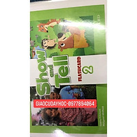 FLASHCARDS SHOW and TELL- LEVEL 2- SIZE A5-2 MẶT- ép plastics