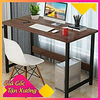 Bàn làm việc, Bàn học tập văn phòng, Bàn chân sắt U1 mã số BLV01.Đầy đủ ốc vít lắp ráp. Mặt gỗ công nghiệp