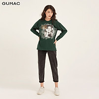 Áo tay dài in loang GUMAC ATB1123