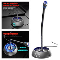 Voice Microphone USB Recording Mic for Laptop Notebook Loud Speaker Chatting