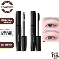 Mascara Chuốt Mi Dày Và Cong Tự Nhiên Karadium On The Top Fiber Mascara 10ml