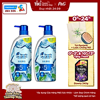 Combo 2 Dầu Gội Head & Shoulders Sub-Zero Băng Lạnh 0 Độ 800ml - Mát lạnh sạch gàu