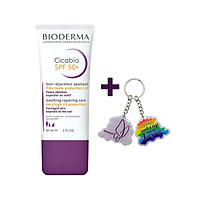 Kem Chống Nắng Dành Cho Da Mỏng, Dễ Kích Ứng Bioderma Cicabio SPF50+ (30ml) - Tặng Móc Khóa