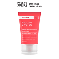 Kem đêm dưỡng da, làm trắng sáng, mềm mịn, dịu nhẹ Paula's Choice Defense Nightly Reconditioning Moisturizer 60ml