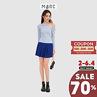 Váy nữ MARC FASHION mini tennis xếp ly hộp