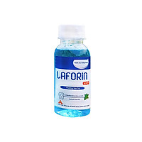 Nước súc miệng diệt khuẩn, diệt virus Laforin dành cho người lớn, hương bạc hà không cay xót, ngăn ngừa bệnh răng miệng, nhiệt miệng, hôi miệng, giữ cho hơi thở thơm mát (Chai 100ml)