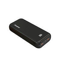 Sạc dự phòng Energizer 20.000 mAh/3.7V Li-Polymer - UE20011C -Tích hợp 2 cổng USB output & 2 cổng input - Hàng Chính Hãng - Đen