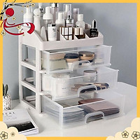 Kệ Đựng Mỹ Phẩm Đồ Trang Điểm Trang Sức 4 Tầng Ngăn Kéo T.H Tashuan