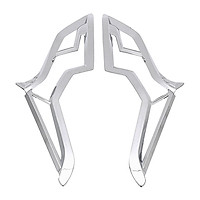 Ốp Viền Xi Nhan Trước Cho Xe AirBlade 2020 Xi Mạ Crom MS2603 - Tặng Thêm 1 Móc Khóa Lò Xo Inox