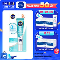 Tinh Chất Chống Nắng NIVEA Dưỡng Trắng & Kiểm Soát Dầu SPF50+ PA+++ (30ml) - 86060