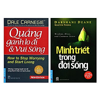 Combo Minh Triết Trong Đời Sống (Tái Bản) + Quẳng Gánh Lo Đi Và Vui Sống (Tái Bản) (2 Cuố