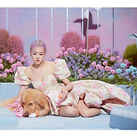 Váy Phồng Với Họa Tiết Chữ U Cổ Điển BlackPink Park Caiying Rose