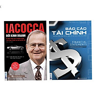 Combo 2 cuốn ; Iacoca Đời kinh doanh + Báo cáo tài chính ( tặng giá đỡ iring như hình )</