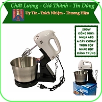 Máy đánh trứng - Máy trộn bột - máy đánh trúng trộn bột làm bánh - Máy đánh bot nhào bột