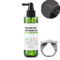 Xịt dưỡng tóc ngăn ngừa rụng tóc Some By Mi Cica Peptide Anti Hair Loss Derma Scalp Tonic 150ml + Tặng Kèm 1 Băng Đô Tai Mèo (Màu Ngẫu Nhiên)