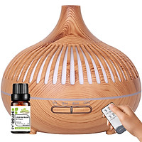 Máy khuếch tán tinh dầu SENSELAB S500Pro + Tinh dầu Sả Chanh thiên nhiên SENSELAB 10ml. Máy xông tinh dầu xông phòng cao cấp