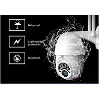 Camera IP WiFi 3.0 Mpx Hồng Ngoại FULLHD 1080P, Camera IP Camera Hồng Ngoại Không Dây An Ninh PTZ WiFi Chống Nước Bảo Hành 3 Năm