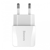 Cốc sạc Baseus Mini Carregador Duplo USB (EU) 2 cổng USB sạc nhanh 2.1A - Hàng chính hãng