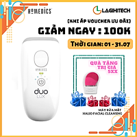 Máy triệt lông cá nhân USA (300.000 flash) HoMedics IPL-HH390 công nghệ kép IPL&AFT , cảm biến màu da tự động,nhập khẩu USA