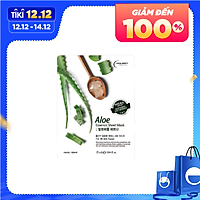 Mặt Nạ Tinh Chất Lô Hội Thiên Nhiên Cấp Ẩm Và Dưỡng Da Trắng Mịn Holikey Aloe Vera Essence Sheet Mask