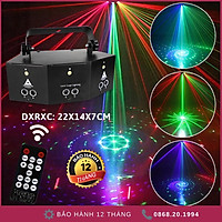 Đèn Laser 9 mắt nháy theo nhạc cao cấp| Đèn Laser Phòng Bay Vũ Trường Karaoke