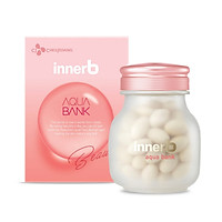 Thực phẩm bảo vệ sức khỏe InnerB Aqua Bank (giúp giữ ẩm cho da từ Axit Hyaluronic) lọ 56 viên - Sản Phẩm Chính Hãng