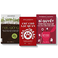 Bộ 3 cuốn Chú chó lạc quan + Bí quyết khơi dậy đam mê + Hạt giống kiếm tìm mục đích & hạnh phúc