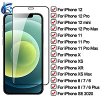 Kính Cường Lực 9d Bảo Vệ Màn Hình Cho Iphone 7 8 6 6s Plus Se 2020 X Xr 11 12 Pro Max Mini