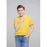 Áo Thun Nam Trơn Màu Vàng (Free Size) m1