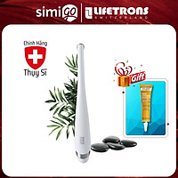 Máy Massage Mắt Cầm Tay Mini, Máy Mát Xa Mặt Lifetrons EM-700 Chính Hãng Bảo Hành 1 Đổi 1 Trong 12 Tháng, Sử Dụng Tần Số Thấp Xóa Bọng Mắt Và Giảm Thâm Quầng, Giúp Bạn Có Đôi Mắt Sáng Đẹp