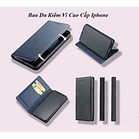 Bao da dành cho iphone, Ốp lưng dành cho iphone 13 13 pro 13 pro max phối ví da cao cấp