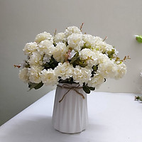 Hoa giả, lọ hoa cẩm tú cầu để bàn trang trí phòng khách, cửa hàng, quán cà phê, bàn làm việc, phòng họp sang trọng