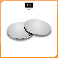 Bộ 2 Gương Cầu Lồi Không Viền Xoay 360 Độ Xóa Điểm Mù Cho Xe Hơichất liệu dính, vât liệu thủy tinh c