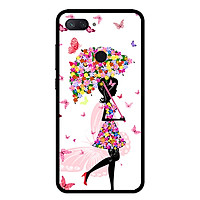 Ốp lưng cho điện thoại Xiaomi Mi 8 Lite - 0225 BEAUTIFULGIRL01 - Viền TPU dẻo - Hàng Chính Hãng