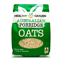 Yến Mạch Nguyên Hạt Cán Vỡ Healthy Garden Túi 900gr - Nhập Khẩu Nguyên Túi Từ Úc